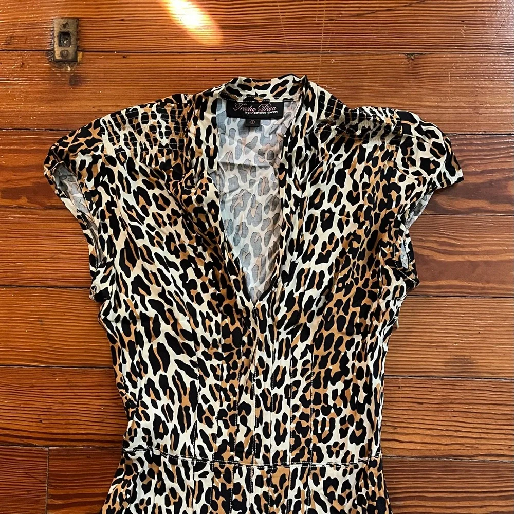 Trashy Diva Leopard Print Dress - Picture 3 of 6